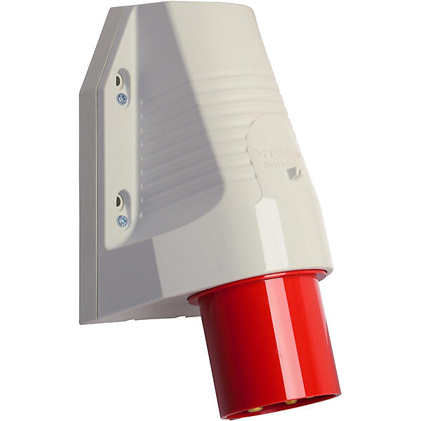 WALTHER-WERKE Wandgerätestecker 63A 5P 400V 6h IP44 660